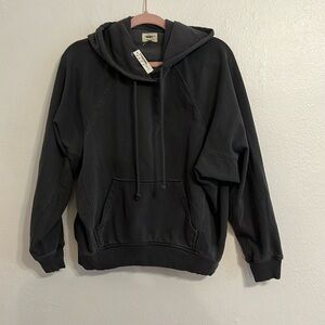 NWT Madewell Fall 23 Men’s Size S Heavy Charcoal Gray Hoodie Sweatshirt